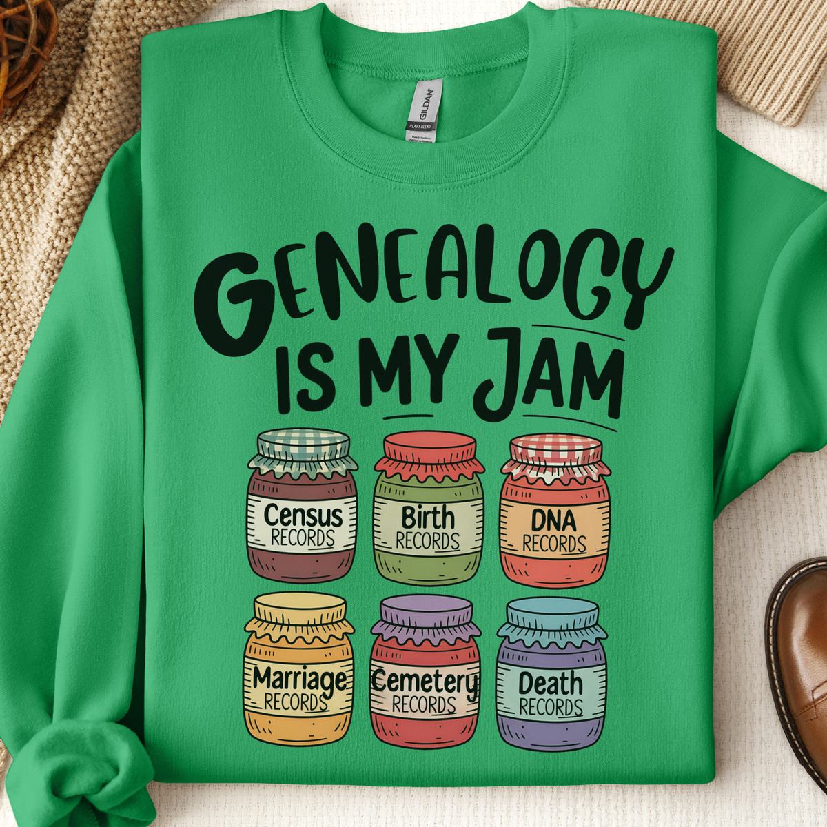 Genealogy is my Jam Sweatshirt