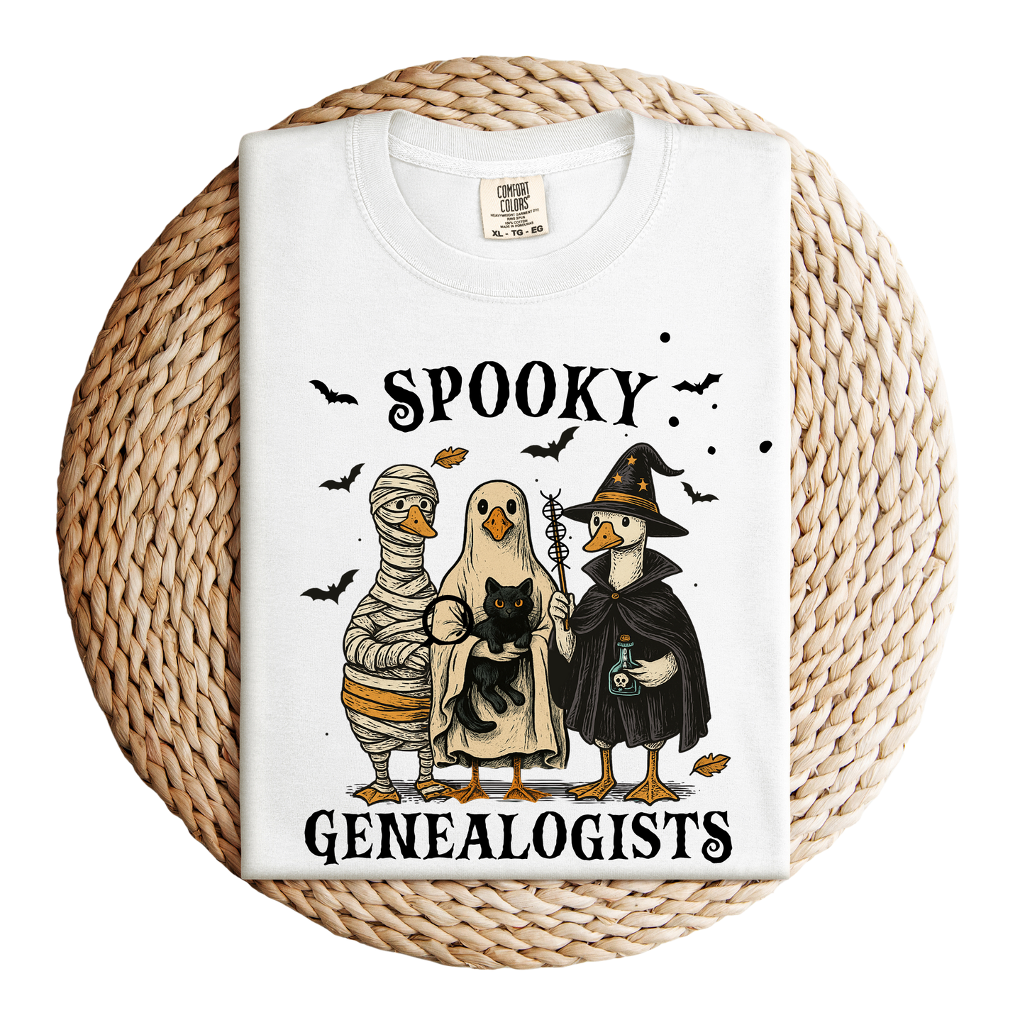 Spooky Genealogists Halloween Shirt