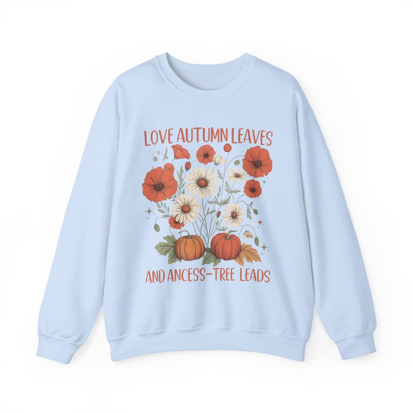 Love Autumn Leaves and Ancess-Tree Leads Sweatshirt