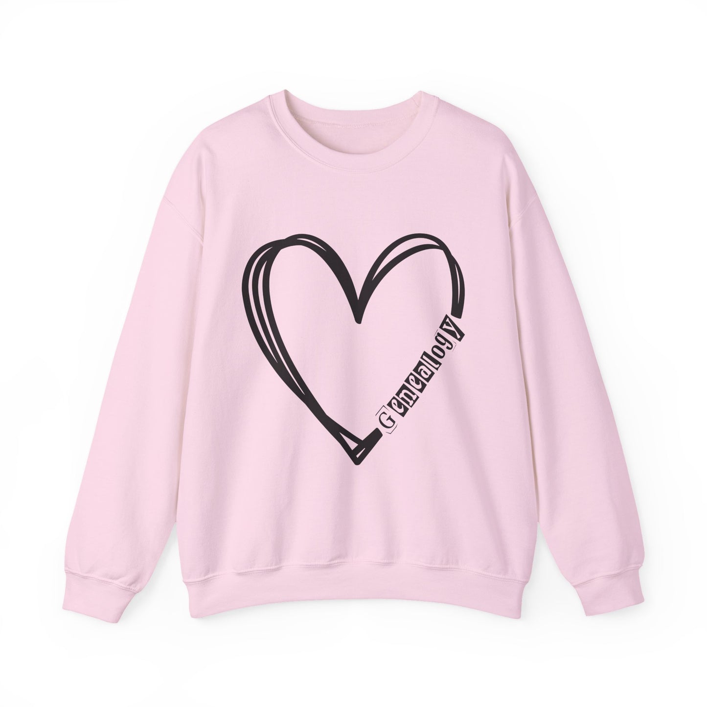 Genealogy Heart Sweatshirt