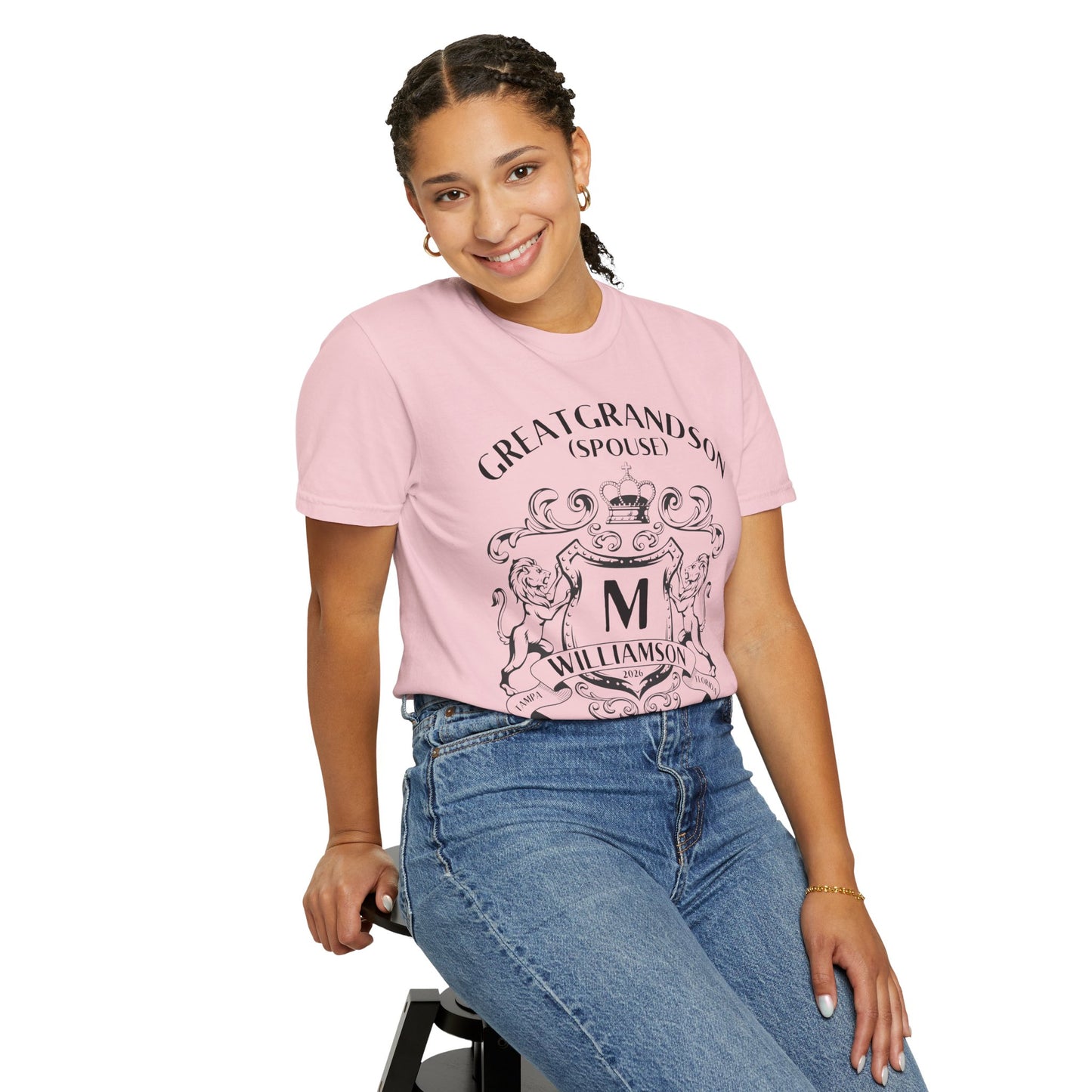 Personalized Family Reunion Crest T-Shirt