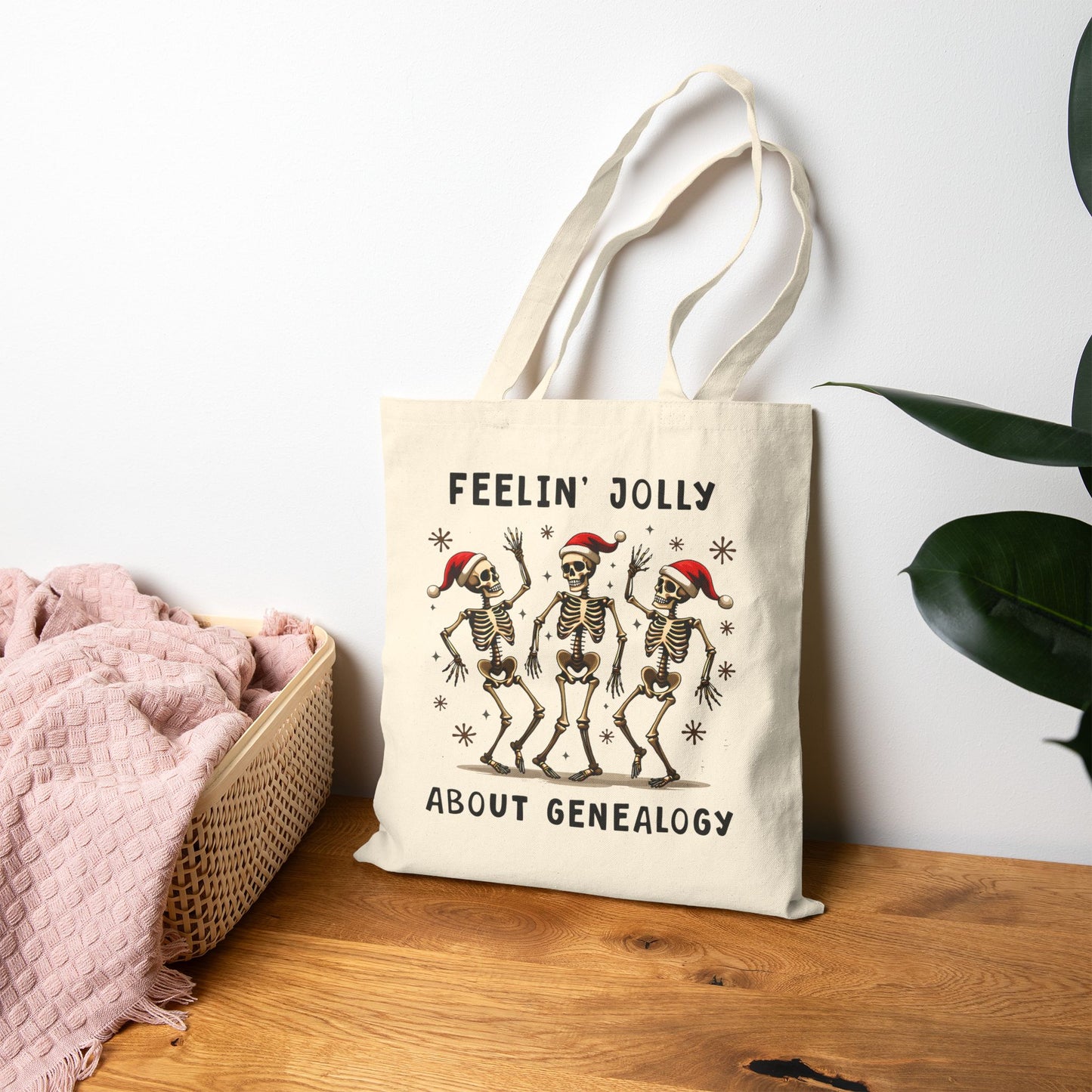 Feelin’ Jolly About Genealogy Tote Bag