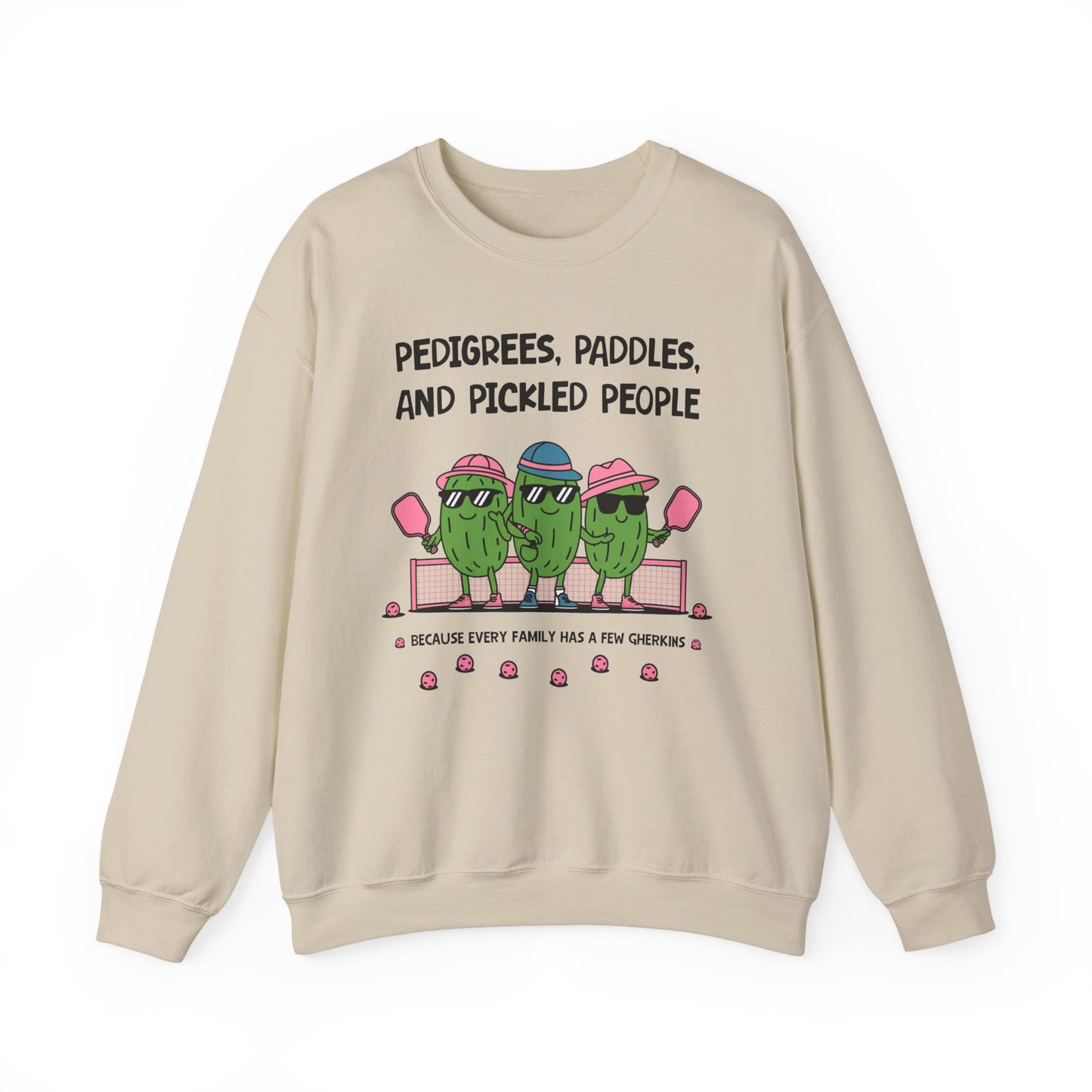 Funny Genealogy Pickleball Sweatshirt
