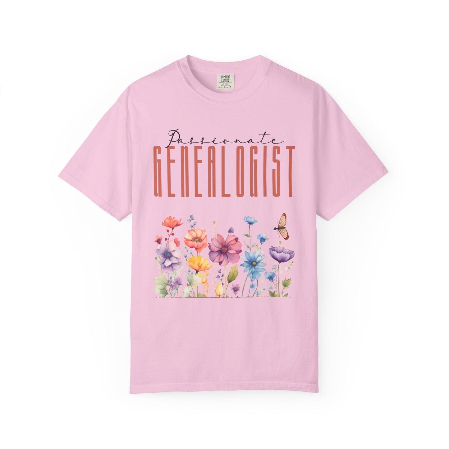 Passionate Genealogist Comfort Colors T-Shirt Gift