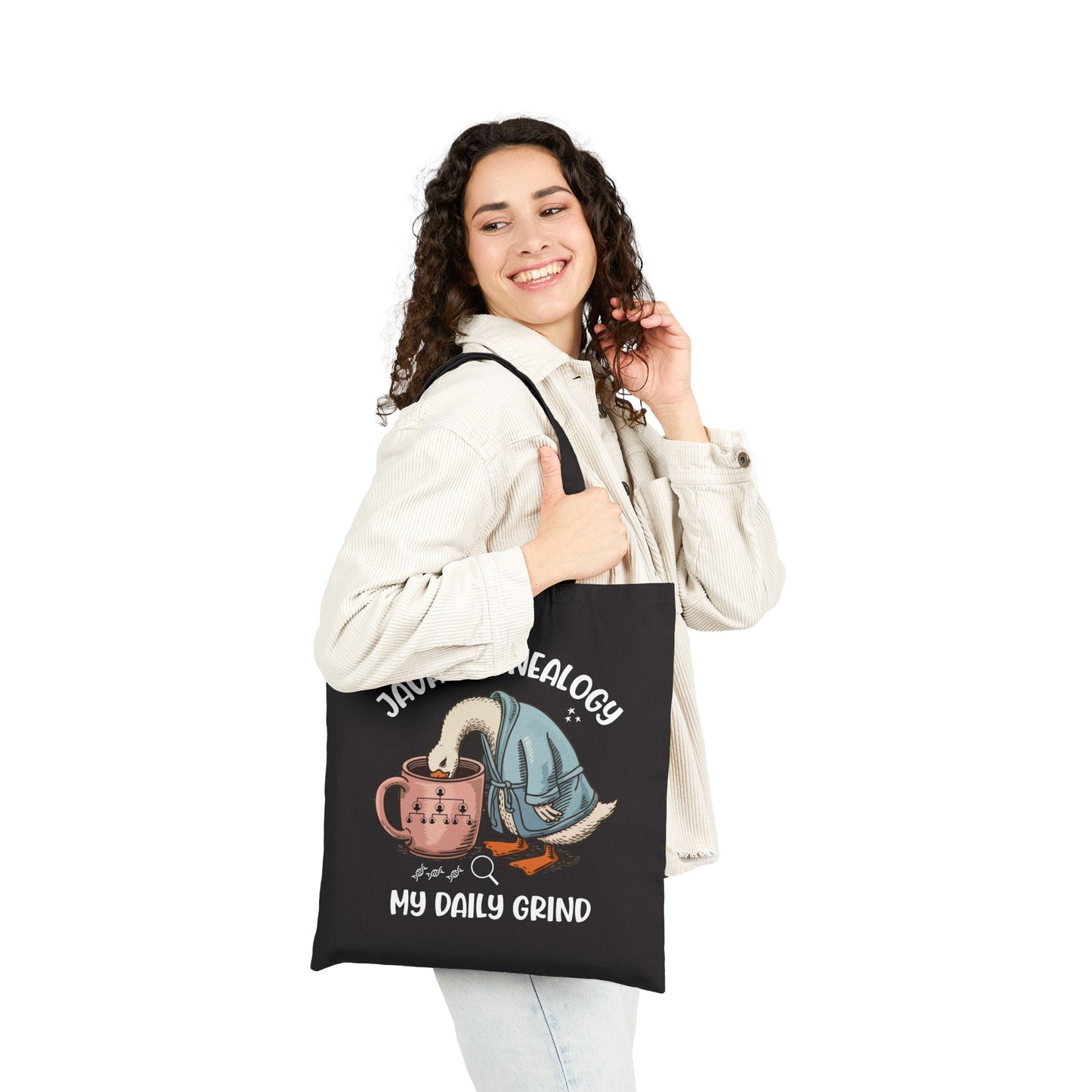 Java and Genealogy Tote Bag