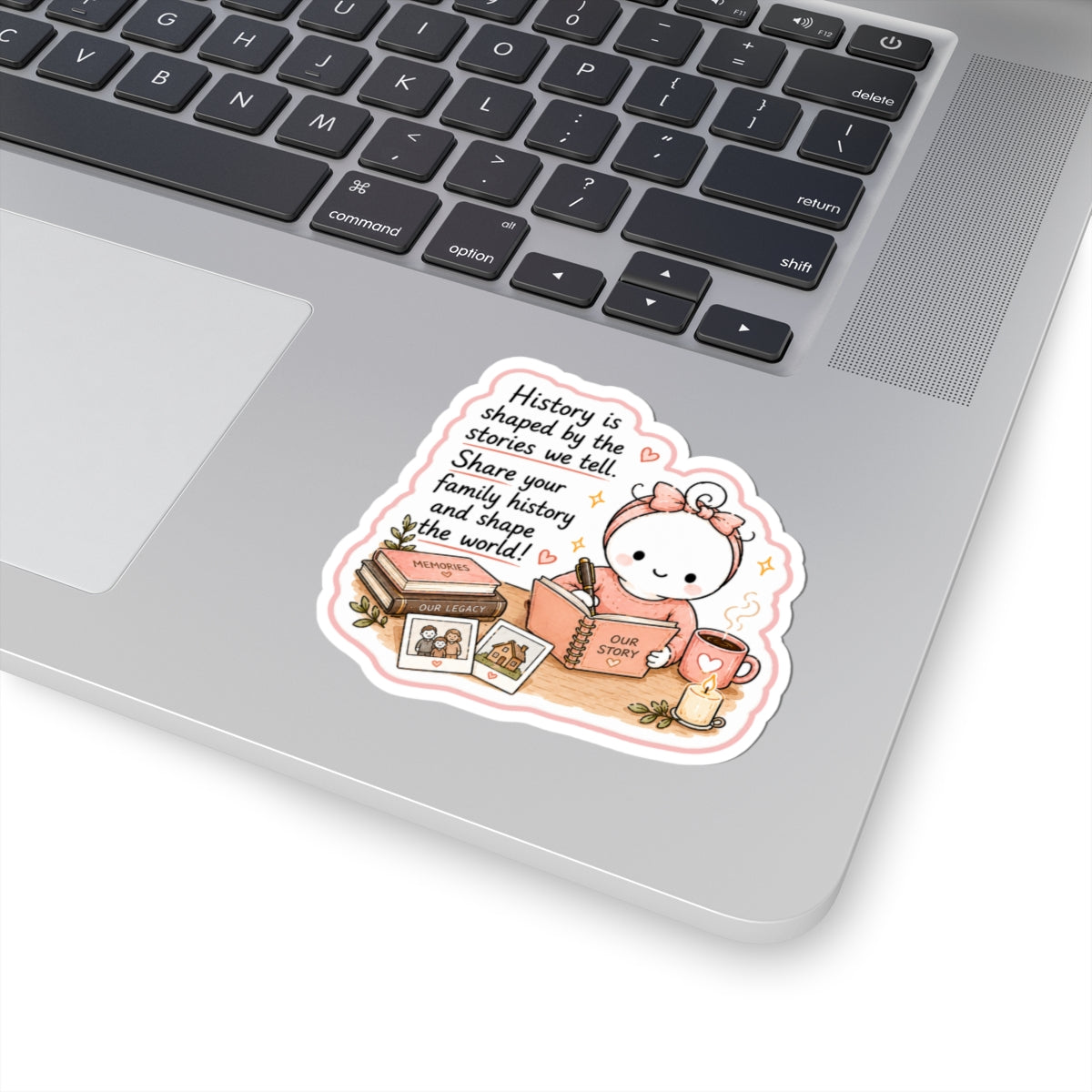 Family History 3 Inch Glossy Sticker