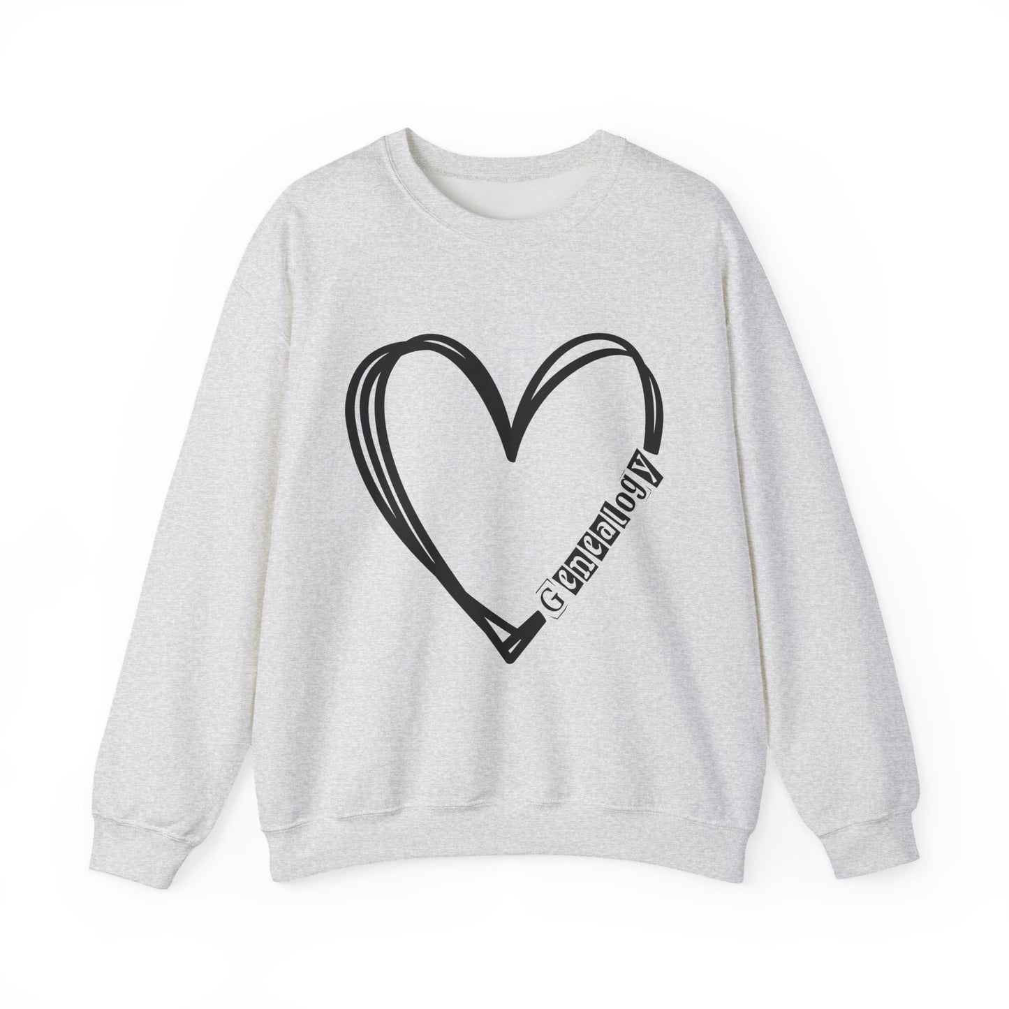 Genealogy Heart Sweatshirt