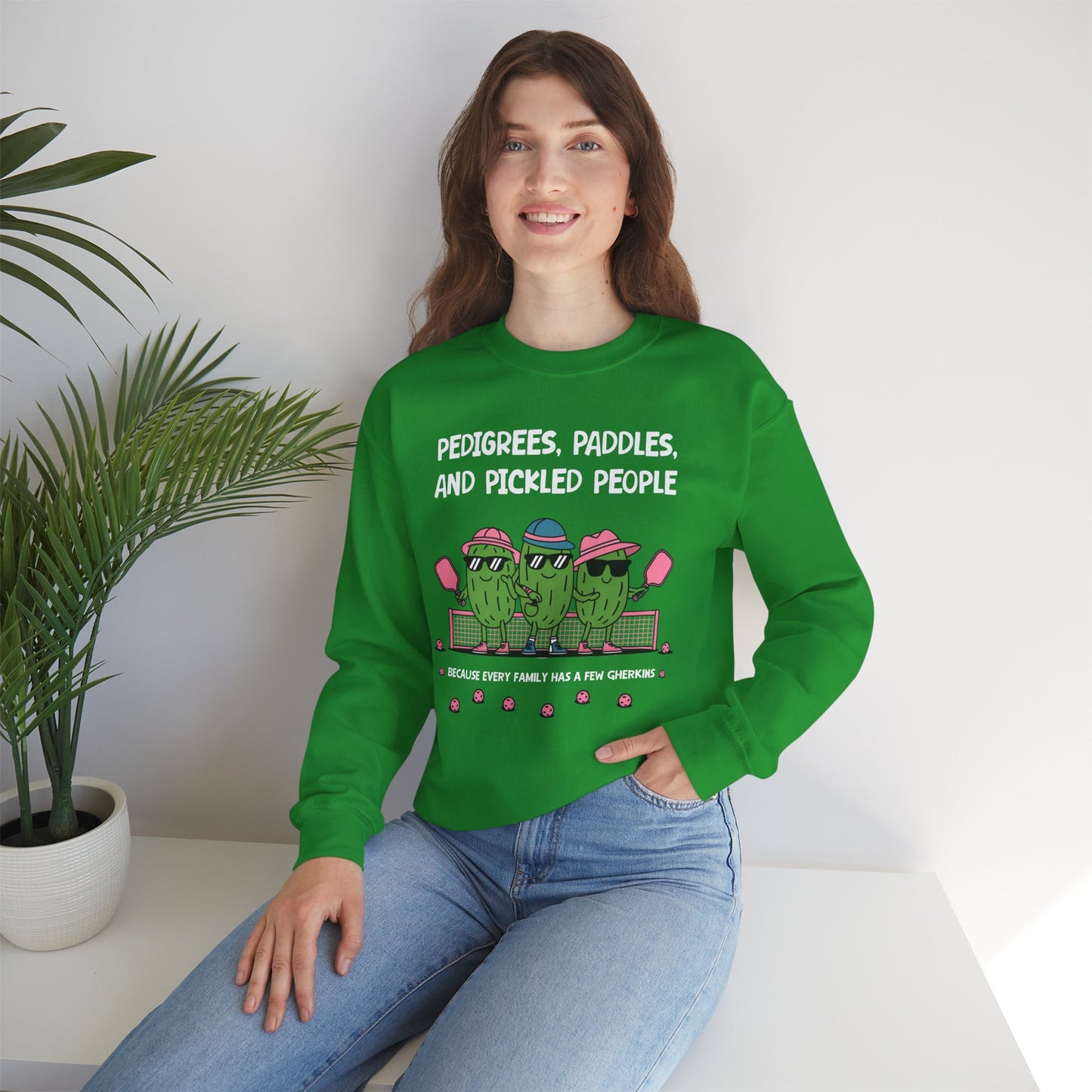 Funny Genealogy Pickleball Sweatshirt