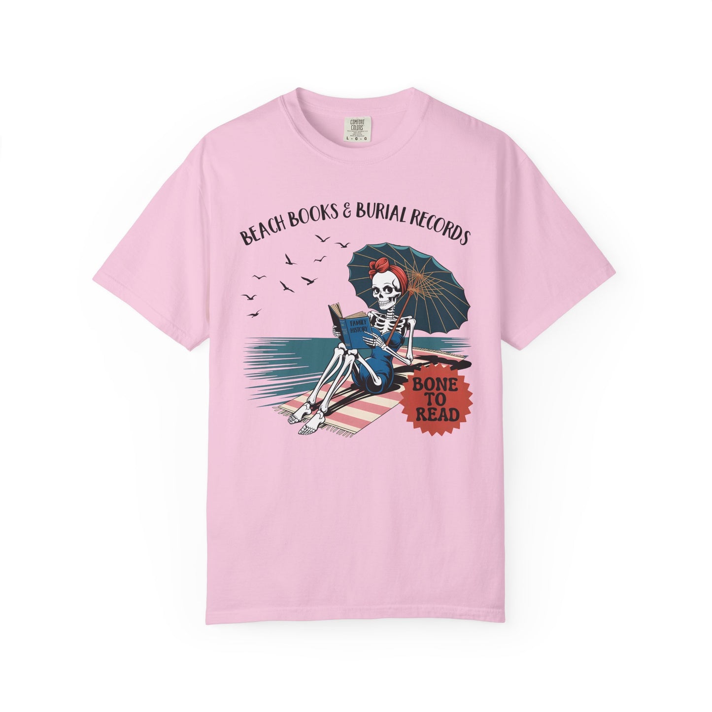 Beach Books & Burial Records T-Shirt