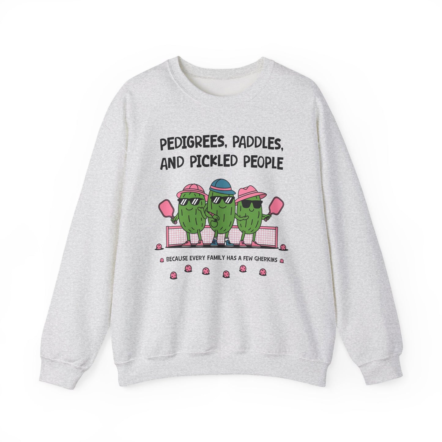 Funny Genealogy Pickleball Sweatshirt