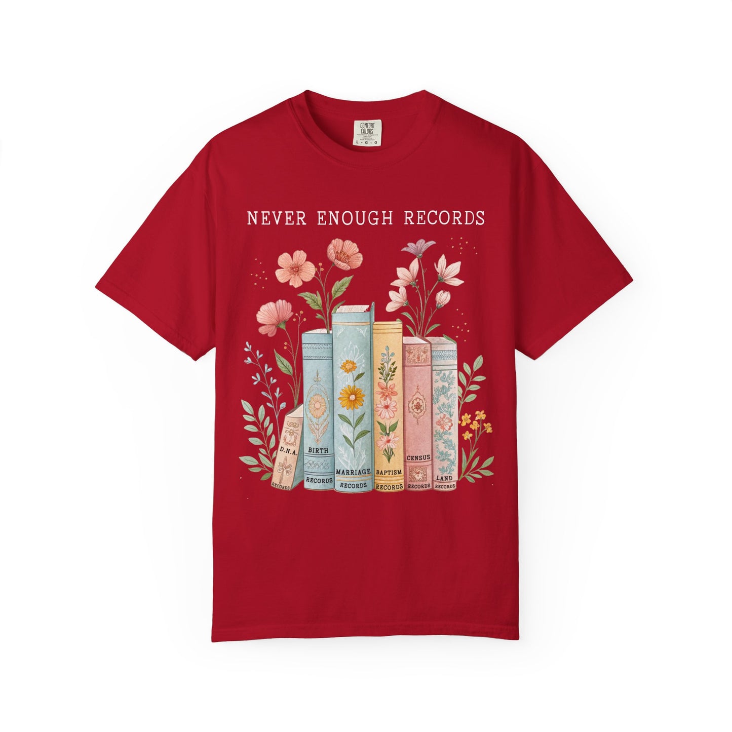 Never Enough Records Genealogy T-Shirt
