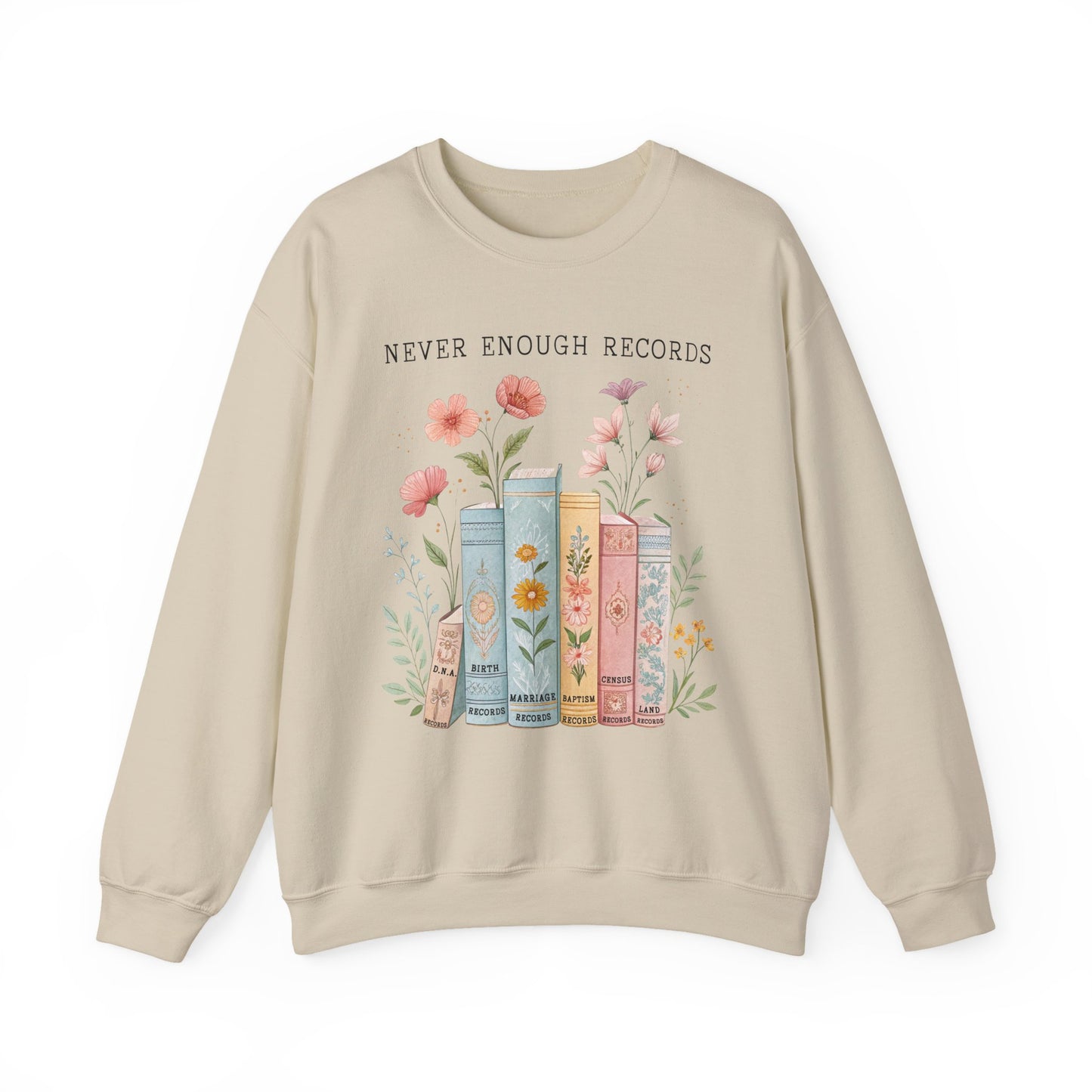 Never Enough Records Genealogy Sweatshirt