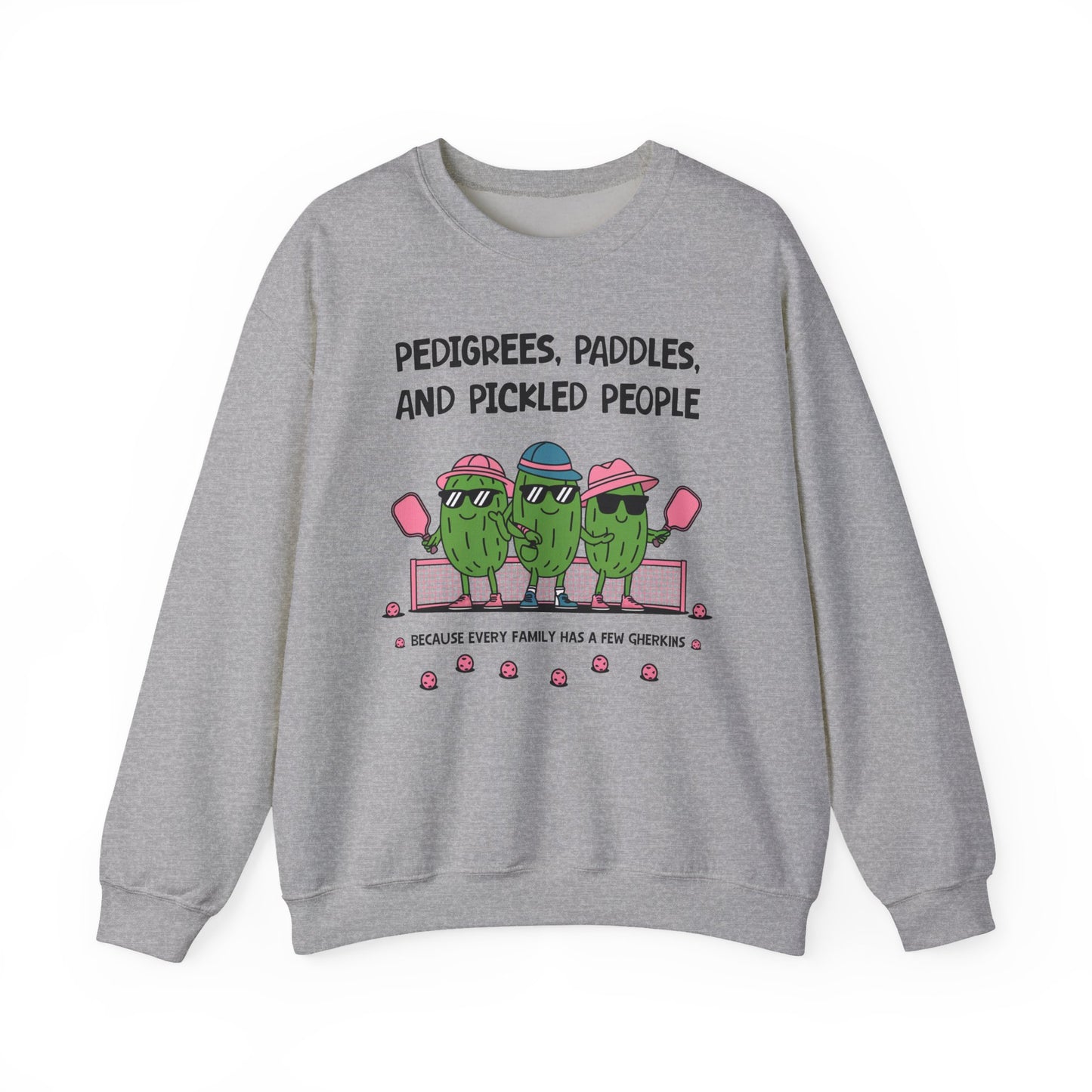 Funny Genealogy Pickleball Sweatshirt