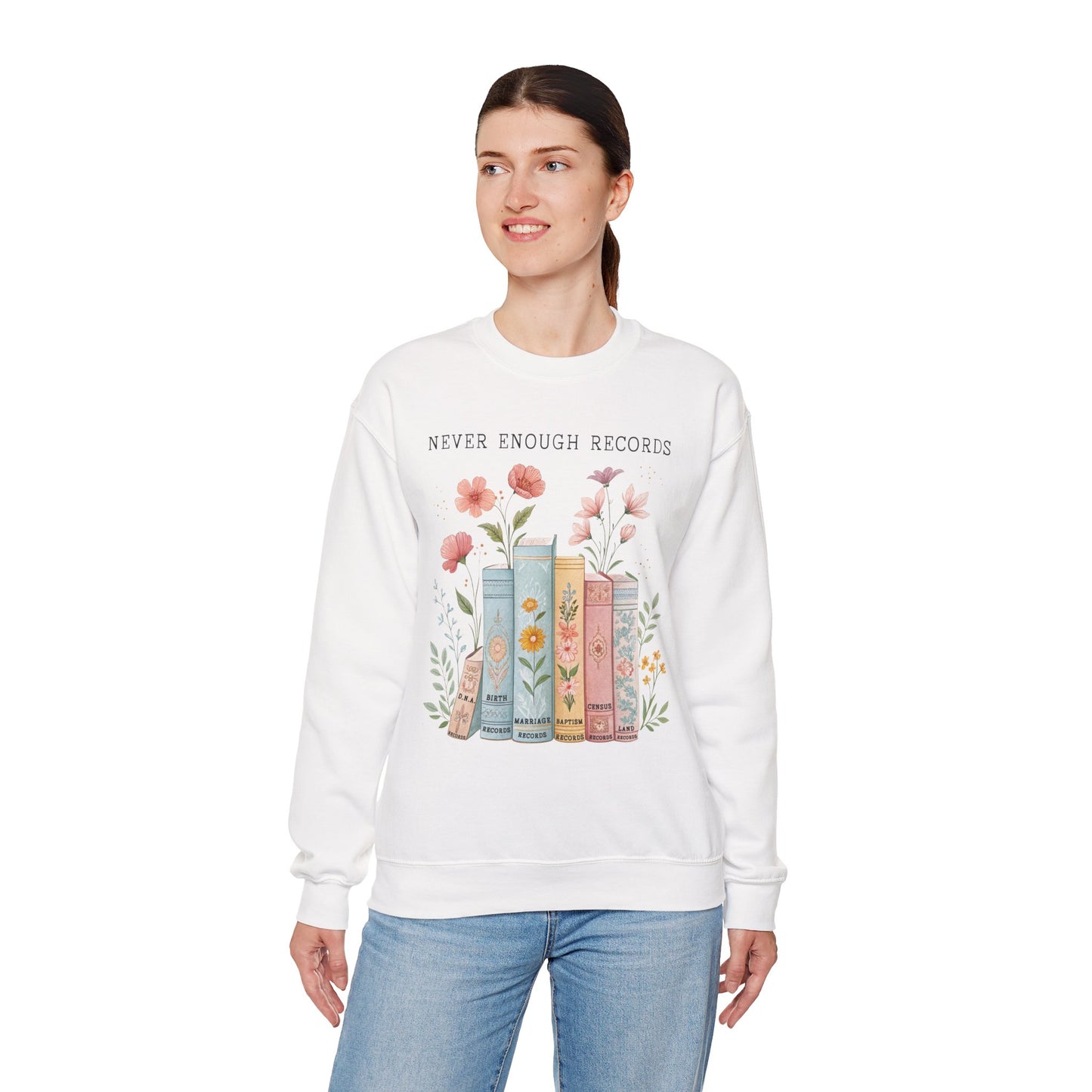 Never Enough Records Genealogy Sweatshirt