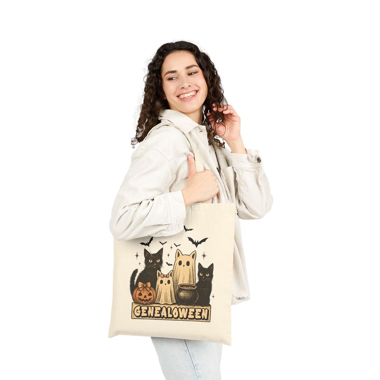 Trick or Treat Genealogy Halloween Tote Bag
