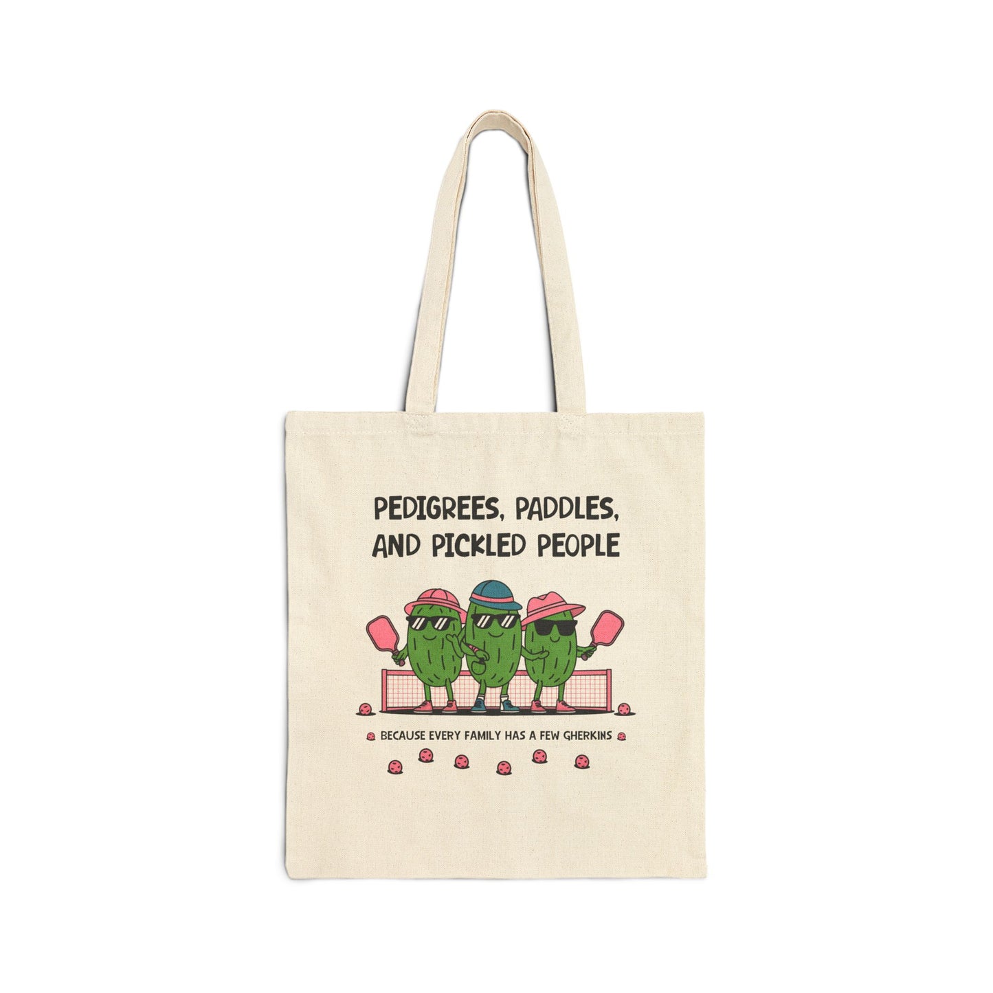 Funny Genealogy Pickleball Tote Bag
