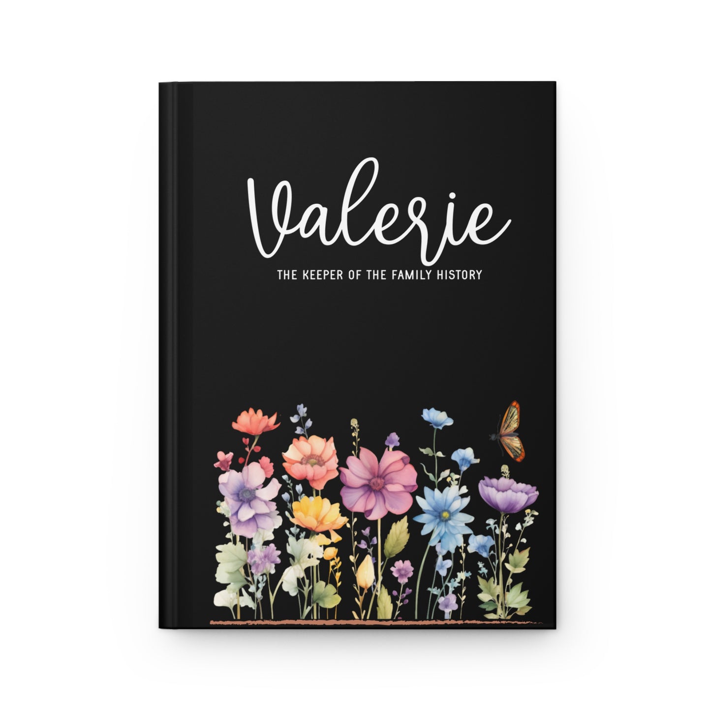 Personalized Wildflower Ancestry Journal