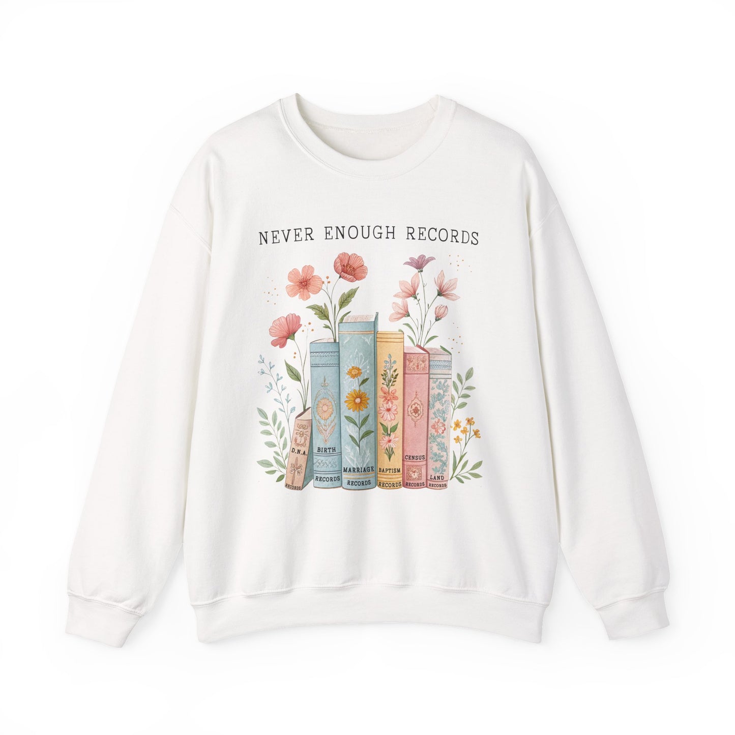 Never Enough Records Genealogy Sweatshirt