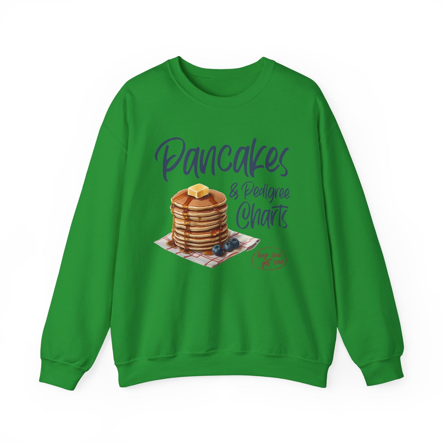 Pancakes and Pedigree Charts Sweatshirt