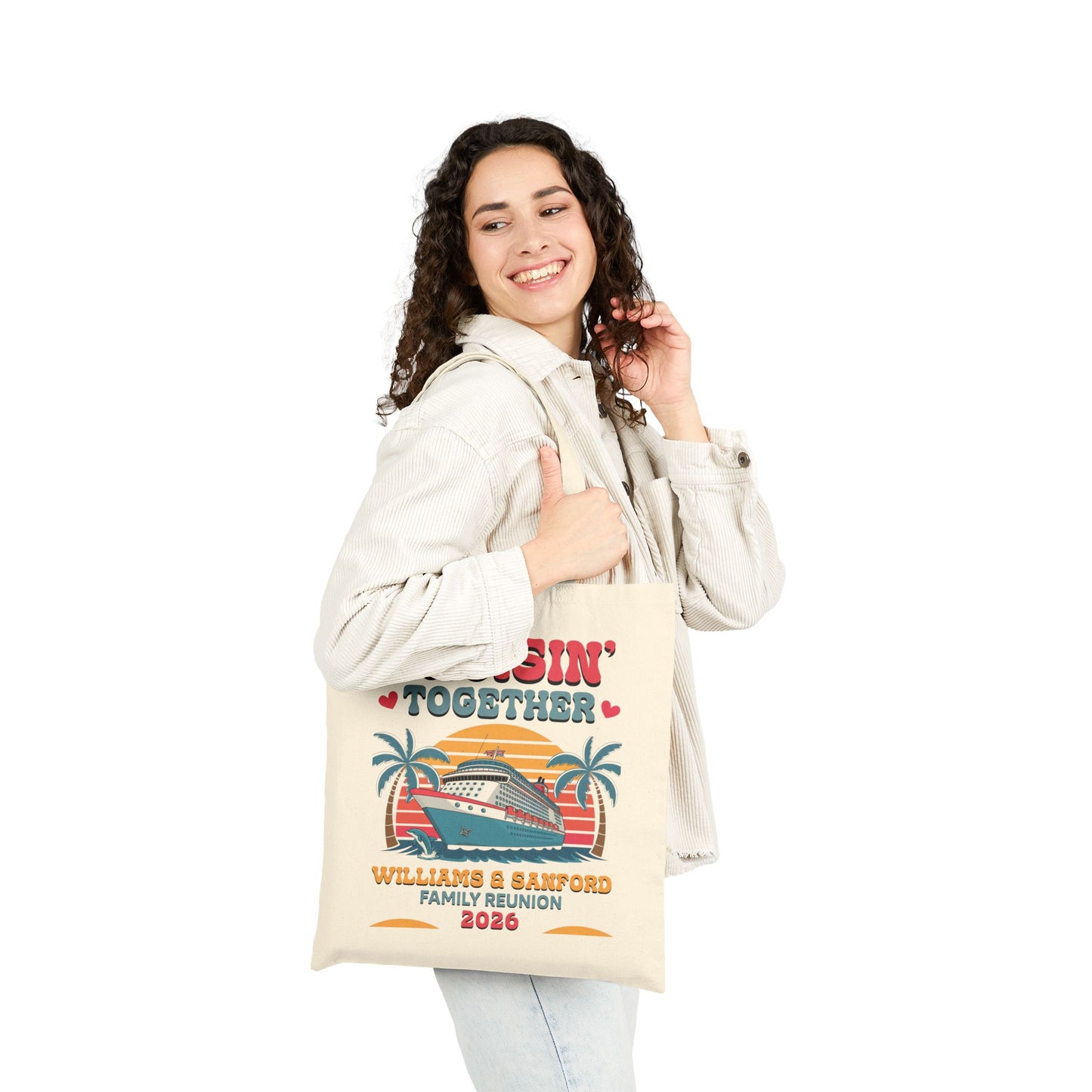 Cruisin Together Family Reunion Tote Bag