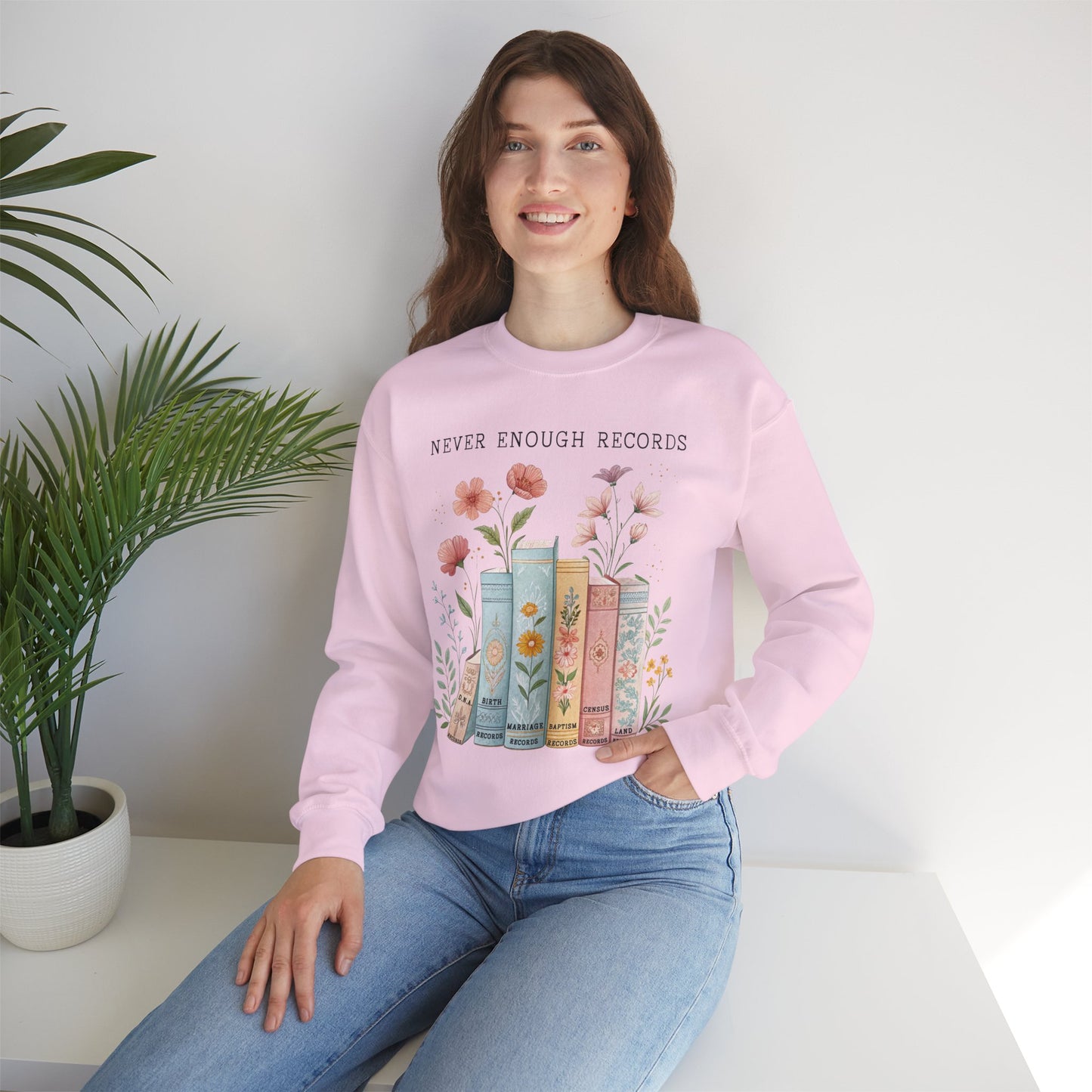 Never Enough Records Genealogy Sweatshirt