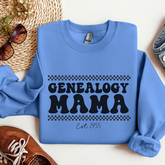 Custom Genealogy Mama Sweatshirt