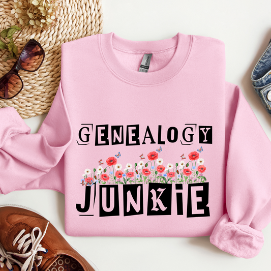 Genealogy Junkie Sweatshirt