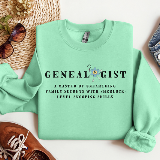 Funny Definition of a Genealogist Sweatshirt