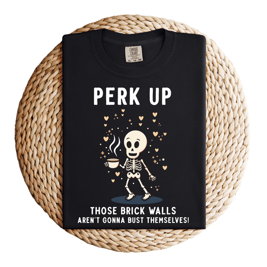 PERK UP Genealogy TShirt
