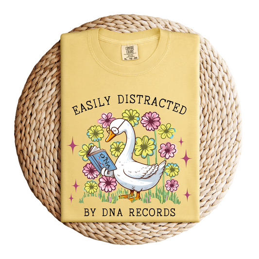 Easily Distracted by DNA Records T-Shirt