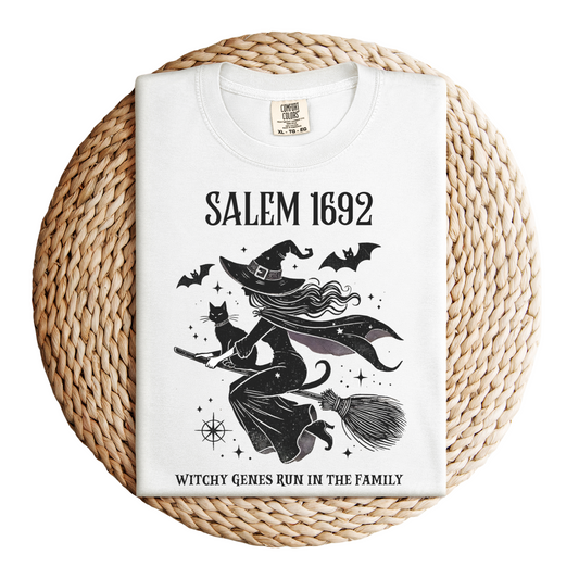 Salem 1692 Halloween Witchy Family Shirt