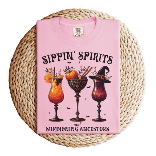 Sippin Spirits and Summoning Ancestors Shirt