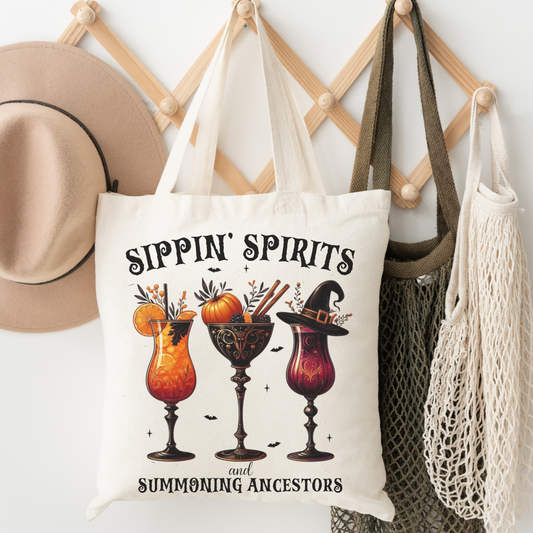 Sippin Spirits and Summoning Ancestors Tote Bag