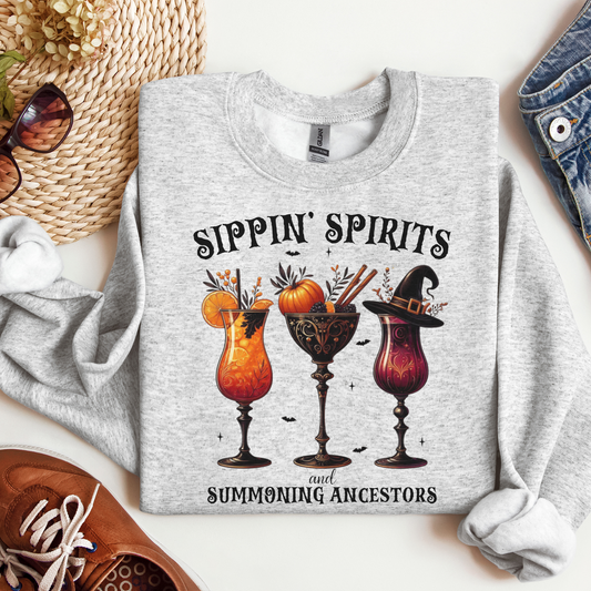 Sippin' Spirits and Summoning Ancestors Sweatshirt
