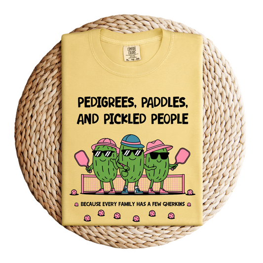Funny Genealogy Pickleball Shirt