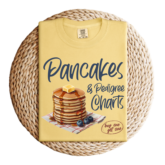 Pancakes and Pedigree Charts Shirt