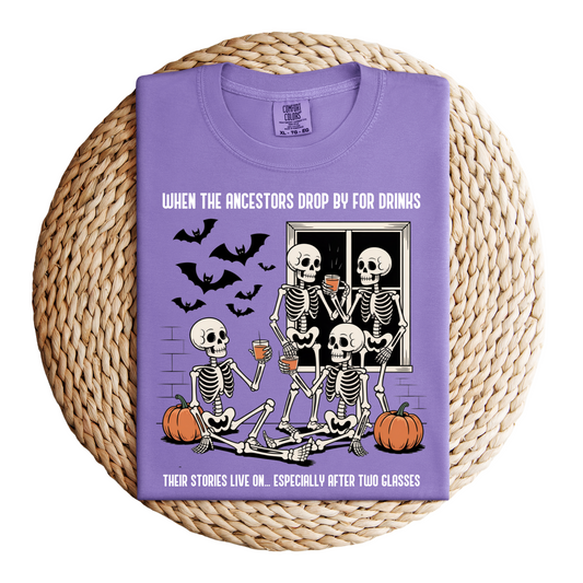 When the Ancestors Drop By for Drinks T-Shirt