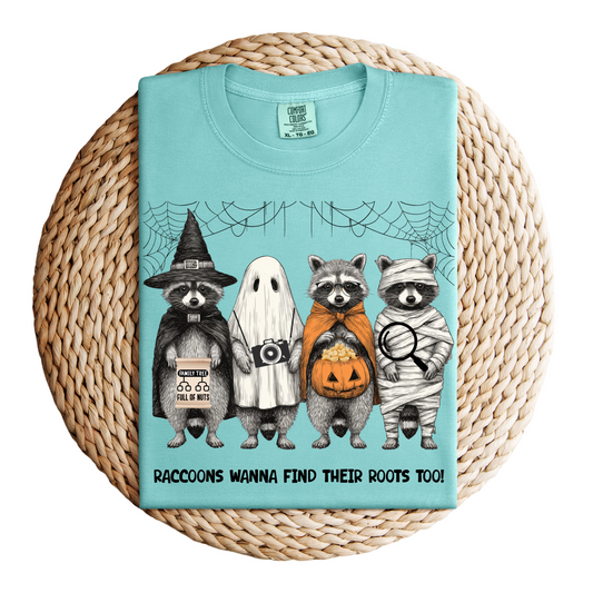 Funny Raccoon Halloween Shirt