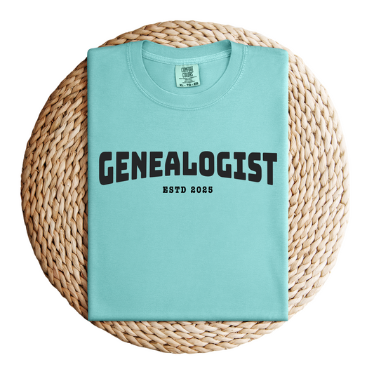 Custom Genealogist Shirt