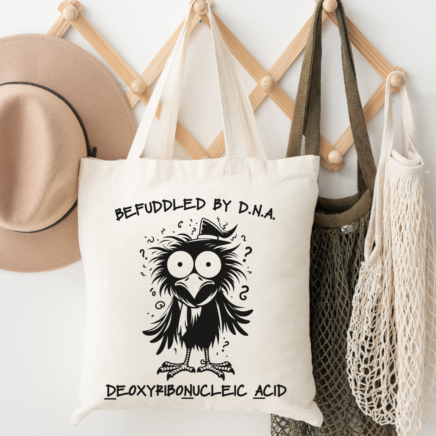 Funny DNA Genealogy Tote Bag