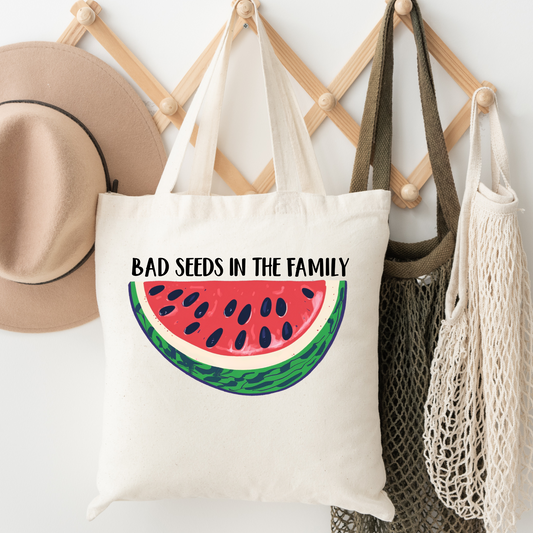 Bad Seeds in the Family Tote Bag