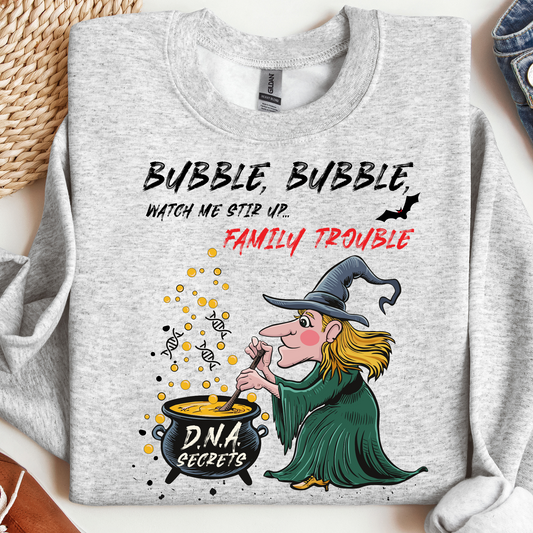 Cozy Witchy Genealogy Sweatshirt