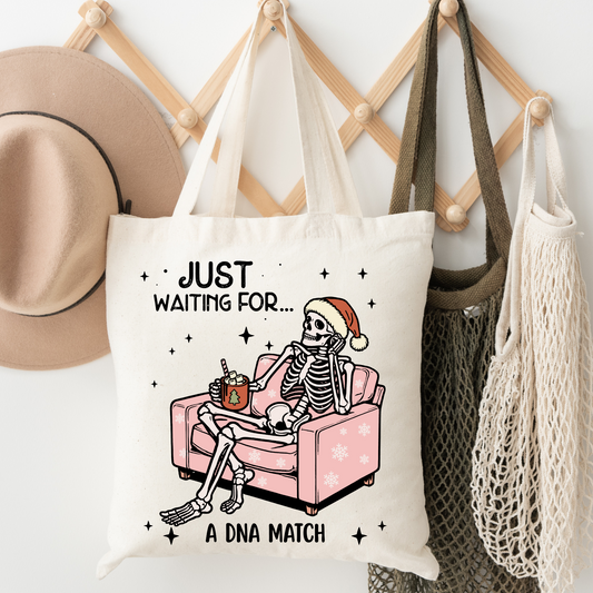 Genealogy Christmas Tote Bag