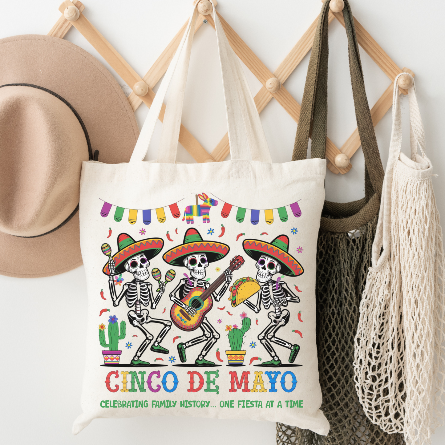 Cinco de Mayo Family History Tote