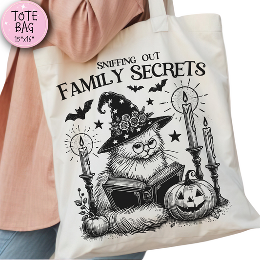 Sniffing Out Family Secrets Tote Bag