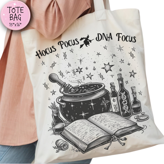Hocus Pocus DNA Focus Tote Bag