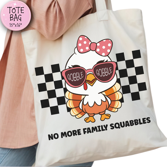 Funny Thanksgiving Tote Bag