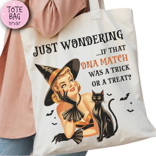 Halloween DNA Tote Bag