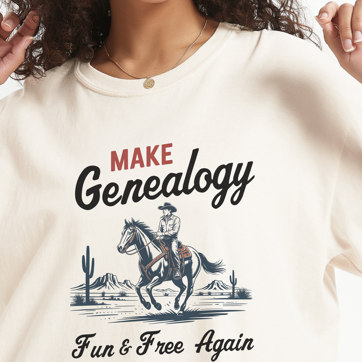 Make Genealogy Fun & Free Again Shirt