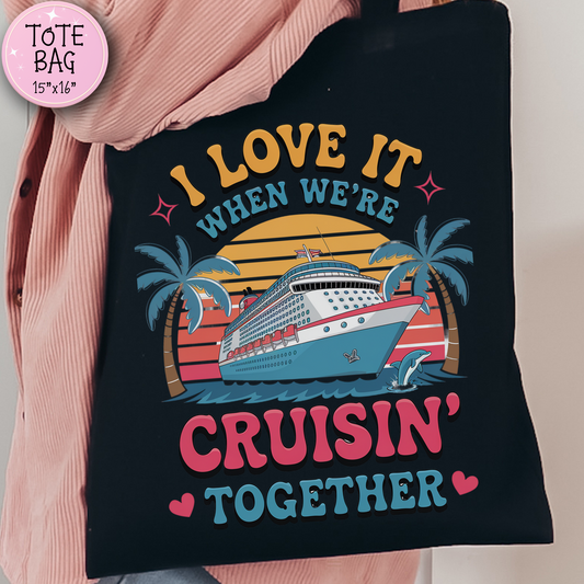 Personalized Family Reunion Cruise Tote Bag